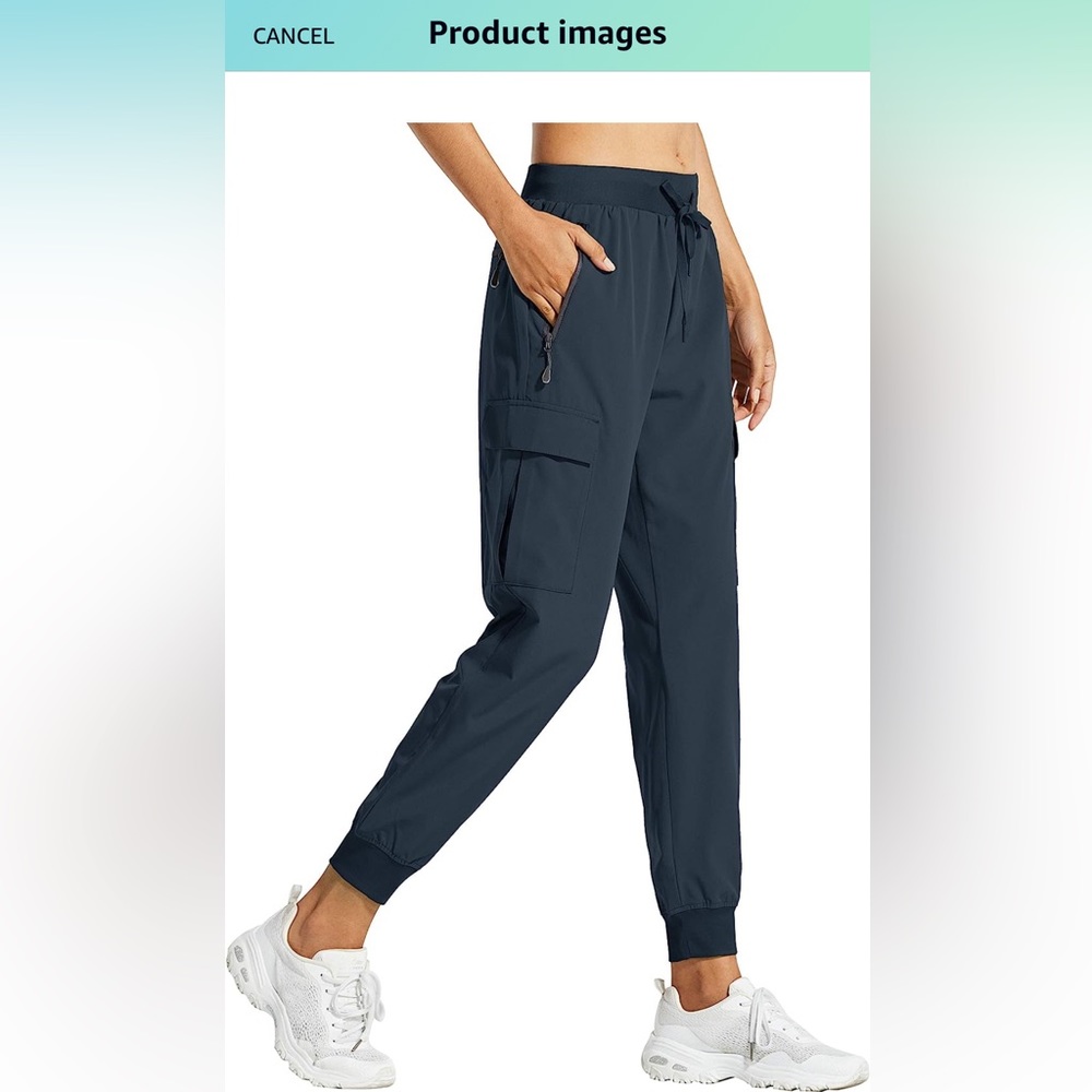 Blue joggers